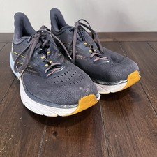 Hoka One One Arahi 5 Running Shoes Men's 10D Athletic Sneakers Blue Gray