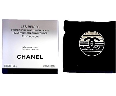 Chanel Les Beiges Healthy Golden Glow Powder Éclat Du Soir Illuminating Powder