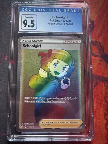 Schoolgirl graded CGC 9.5 for sale on eBay