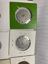 ISRAEL Münzlot :: neun Münzen :: 10 bis 100 PRUTA 1949 bis 1955