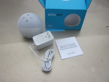 Amazon Echo Dot 4th Generation Smart Speaker - Glacier White for Amazon Echo Dot 4th Generation Smart Speaker - Glacier White for
