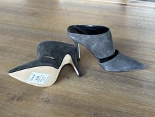Women s Suede Shoes Heels Gray  Ivanka Trump ...