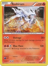 Moderately Played, English - 1 x Pokemon Reshiram - BW23 - Promotional Black and on eBay
