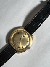 Tissot Seastar 2451 Anni ’70  Oro 18K Placcato Carica Manuale Meccanico Vintage