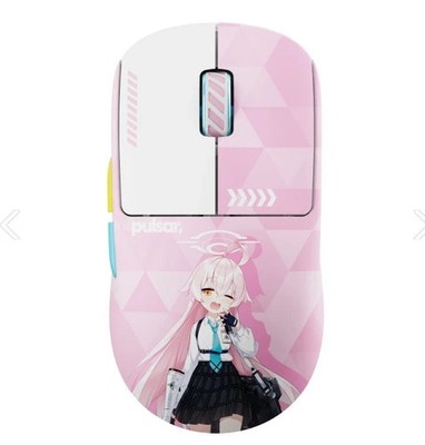 Pulsar X2 CrazyLight Blue Archive Hoshino Wireless Gaming Mouse 32000 DPI New
