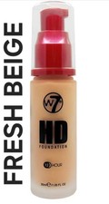 Image of W7 HD Foundation – Fresh Beige 30 ml Medium Coverage Matte New Seald