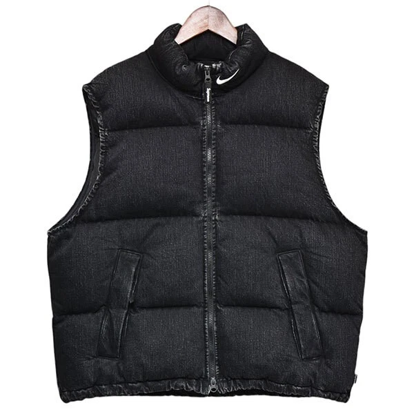 Nike Supreme Nike Supreme 2024SS Denim Puffer Vest Denim Puffer Vest Denim Pad