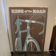 Brainstorm King of the Road Hand Printed Screenprint by Feola & Snyder, Cycling 