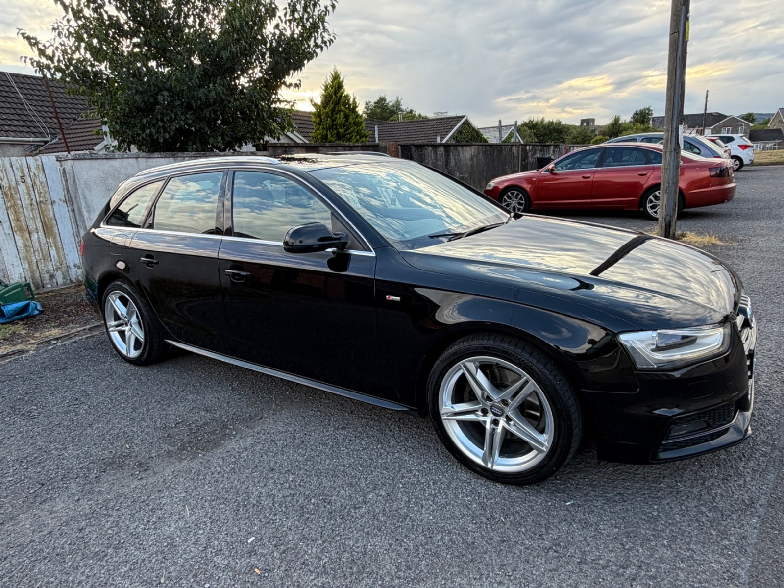 2013 (63) Audi A4 Avant S Line 2.0 Tdi Black manual 6 speed hpi clear
