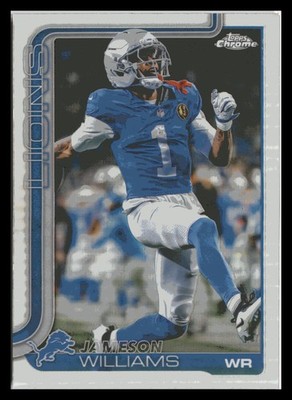 2025 Topps Chrome #97 Jameson Williams Refractor