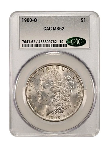 1900-O Morgan Silver Dollar CACG MS62