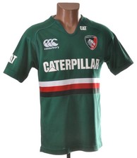 LEICESTER TIGERS ENGLAND RUGBY UNION SHIRT JERSEY CANTERBURY SIZE S ADULT