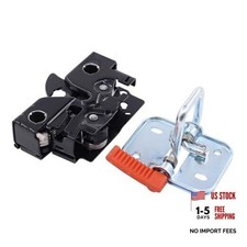Engine Hood Lock Latch and Bonnet Lid Release Catch Kit for VW Jeeta Passat