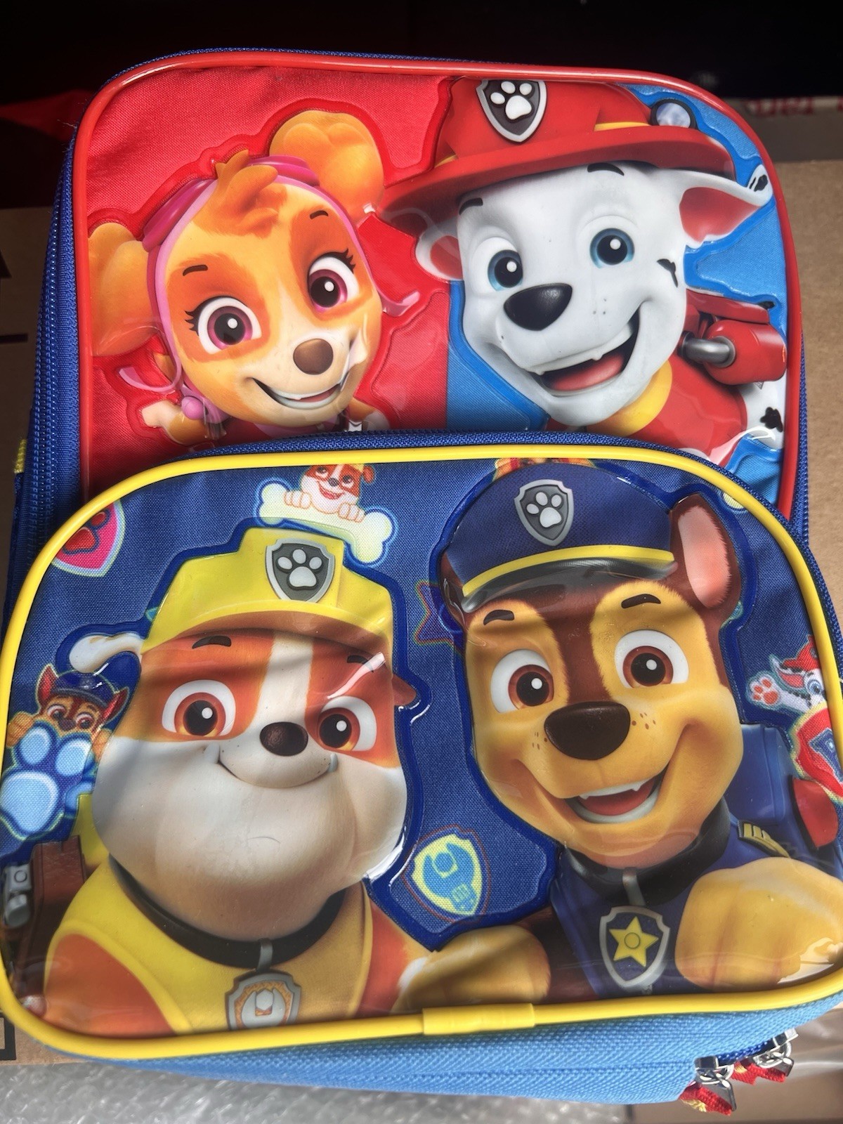 PAW PATROL Kids Lunch Tote Bag Nick Jr. Spin Masters 10 x 8" NEW