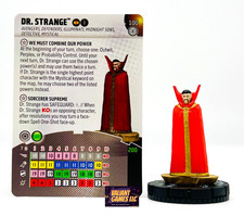 Marvel Heroclix Dr. Strange 100 w/ Card Strange Tales Set PAHK