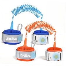 Toddler Leash for 2,3,4 Years Old Boys Girls, 2 Pack Reflective Blue Orange