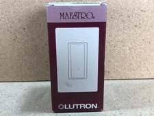 Lutron Maestro MA-S8AM-WH Digital Switch On/Off 8-Amp/Multi-Location - White