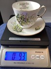 Duchess Bone China England  Floral Tea Cup & Saucer Month of May Trimmed in Gold — photo 10