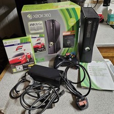 Xbox 360s 250GB Console, Controller And Forza Bundle Game Tested Working Boxed