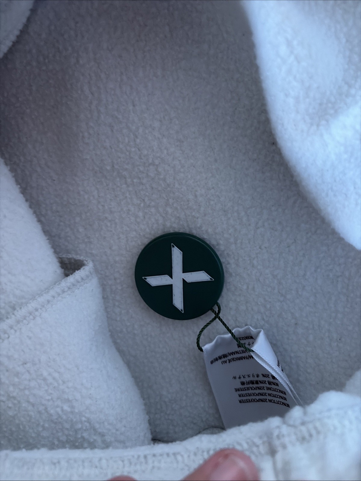 Essentials Grey Cuffed Bottom Pants, Size XS, Baggy Fit With Tag And Everything thumbnail 3