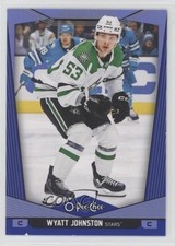2024-25 O-Pee-Chee Blue Border Wyatt Johnston #488 0c3