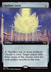 Radiant Lotus (Extended Art) #395 Aetherdrift
