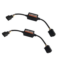 2pcs H13 To H4 Led Headlight Canbus Decoder Anti Flicker Error Canceller Harness 2pcs H13 To H4 Led Headlight Canbus Decoder Anti Flicker Error Canceller Harness