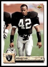Ronnie Lott #157 1992 Upper Deck
