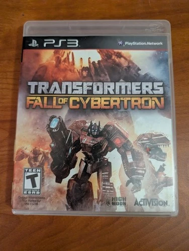 Transformers Fall of Cybertron PlayStation 3 Game