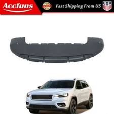 Black Front Lower Bumper Cover Fit For Jeep Cherokee 2019-2022 2023 68287975AB