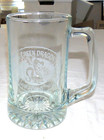 The Hobbit Green Dragon 25 oz capacity Etched Glass Stein Mug — photo 1