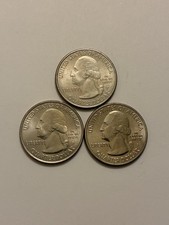 Lot of 3~2020 P, D, S American Samoa Quarters~ America the Beautiful Series~ AU~