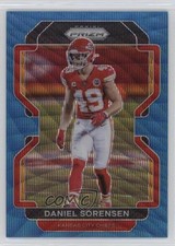 2021 Panini Prizm Blue Wave Prizm 10/199 Daniel Sorensen #193 1b3m