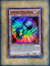 Yugioh Torque Tune Gear INOV-EN033 Super Rare 1st Ed NM
