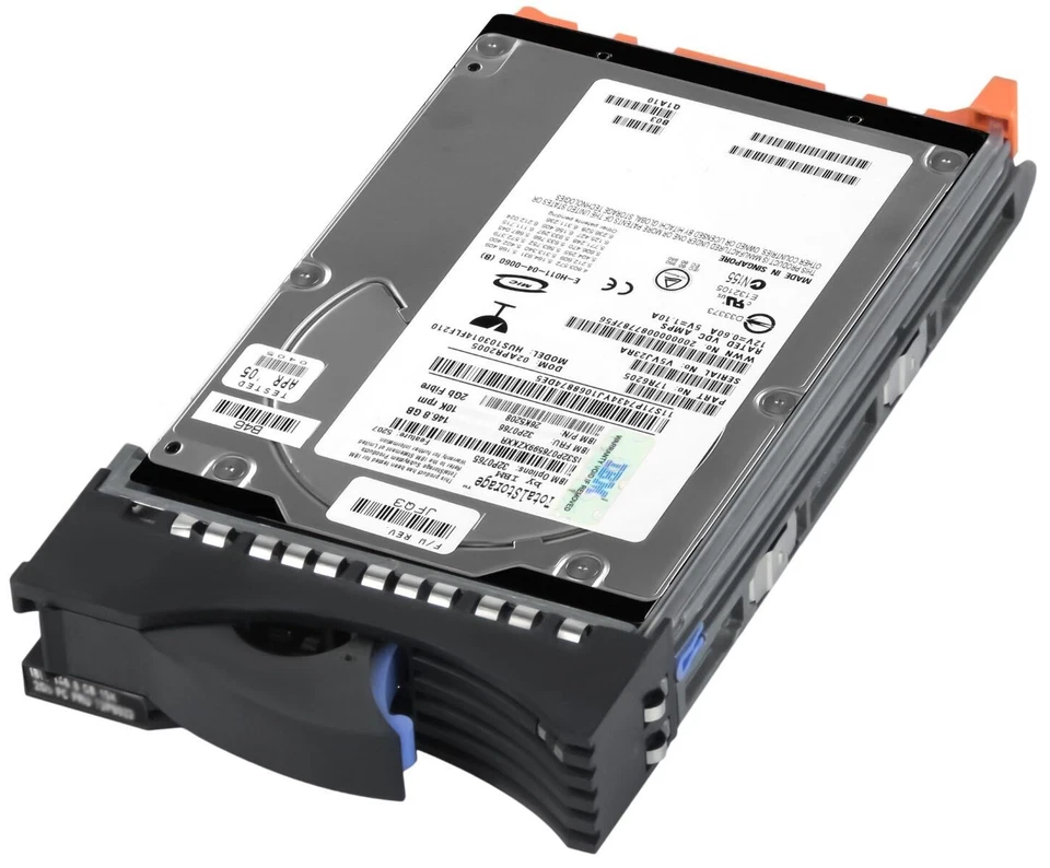 Hard IBM 32P0766 26K5208 HUS103014FLF210 147GB 10000U/Min 16MB FC 3.5 " Zol - Image 2 of 3