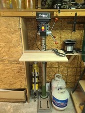 Drill Press Variable Speed 5/8 Chuck Floor Standing Radial Cast Iron Shop Tool