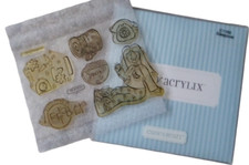 CTMH STAMP SET C1160 Sleepover, Retired Close To My Heart