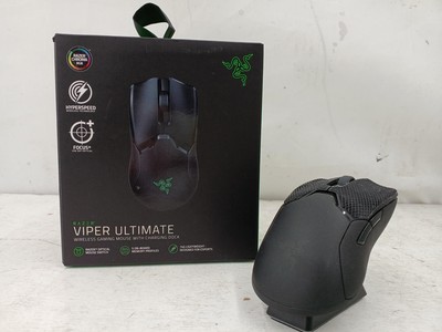 Razer Viper Ultimate Kabellos Gaming Maus Schwarz Used