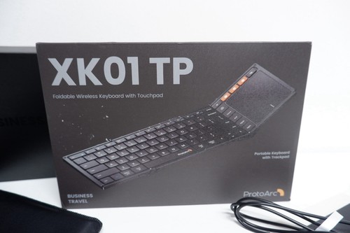 ProtoArc XK01 TP BRAND NEW Business Travel Foldable Portable Keyboard Trackpad - Picture 6 of 10