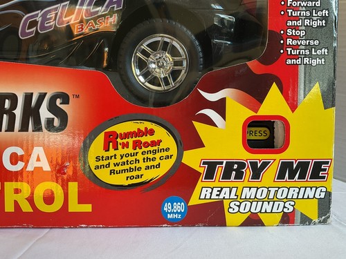 Coche de radiocontrol con control remoto Toyota Celica Motorworks de colección escala 1:10 NUEVO NOS RARO - Imagen 6 de 13