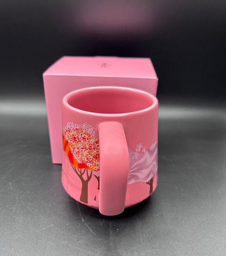 Tazza Starbucks Reserve Roastery Tokyo microblend plissettata rosa 355 ml nuova con scatola - Foto 3 di 14
