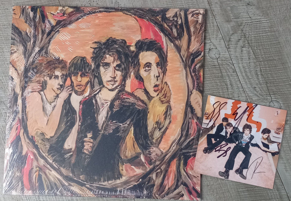 Inhaler LP Cuts & Bruises Alternative art work Vinyl sealed & Signed 12cms Card