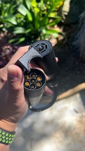 Caravan Camp Trailer US 7 Pin to EU 7 Pin Converter Plug