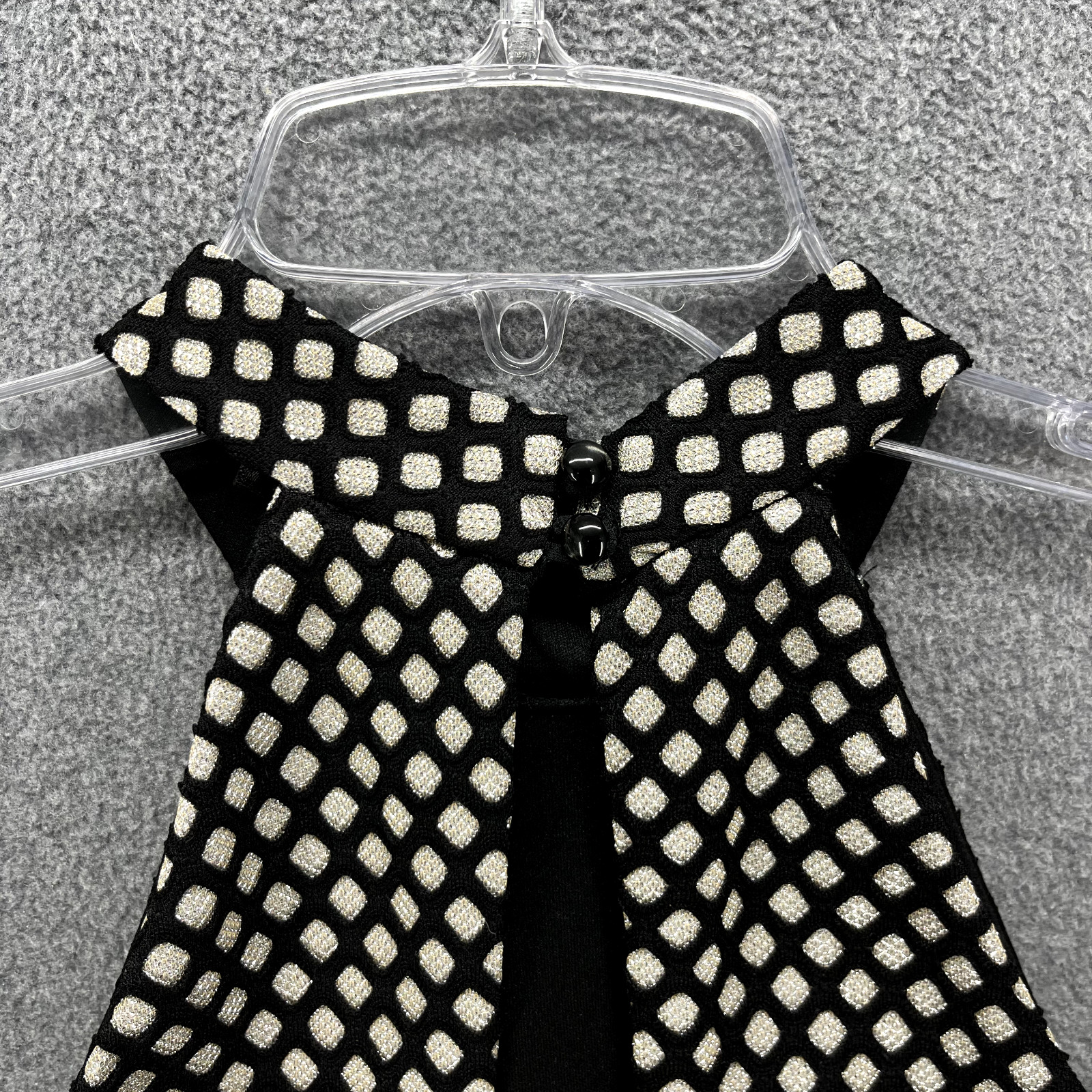 As U Wish Dress Womens Small Black Junior Sleeveless Halter Skater open back