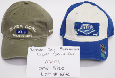 Reebok Men's 2009 Super Bowl XLIII Event Hat Sample Lot