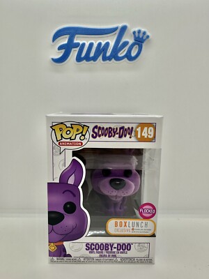 Funko Pop Scooby Doo 149 Flocked Purple BoxLunch  