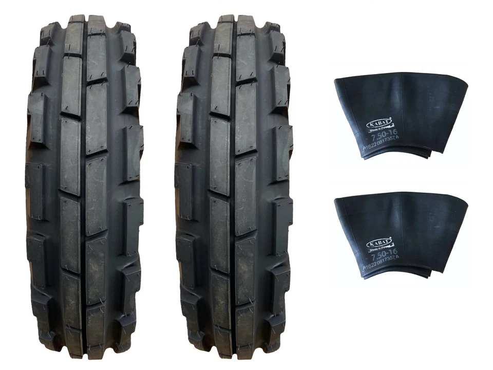 7.50-16 STARMAXX/PETLAS - 8PR - TT - 103/A6 - Set inkl. Schläuche Ventil TR15 - Bild 2 von 2