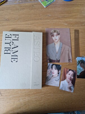 astro album blue flame with all inclusions as pictured kpop album mmonbin eunwoo