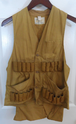 【vintage】HETTRICK MFG.CO HUNTING VEST Hettrick American Field Half Moon hunting fishing vest | Vintage