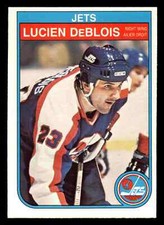 1982-83 O-Pee-Chee Lucien DeBlois #379 - Winnipeg Jets
